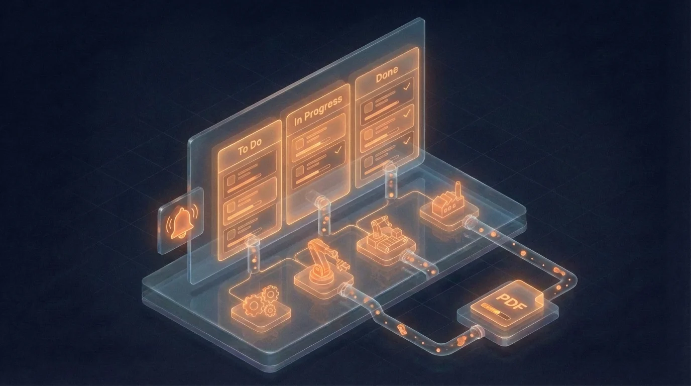 Dashboard suivi production — e-Square FABLAB