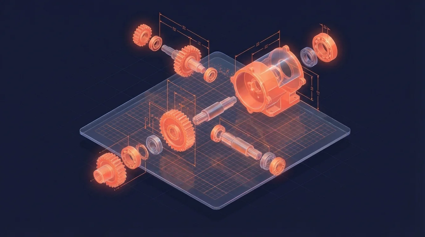 Système mécanique industriel — Fusion 360